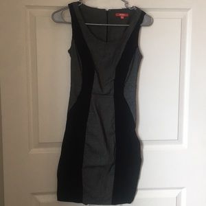 Size 3/4: XOXO Mini Dress with Back Thigh Split